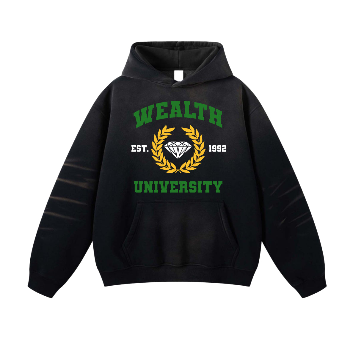 Black University Hoodie